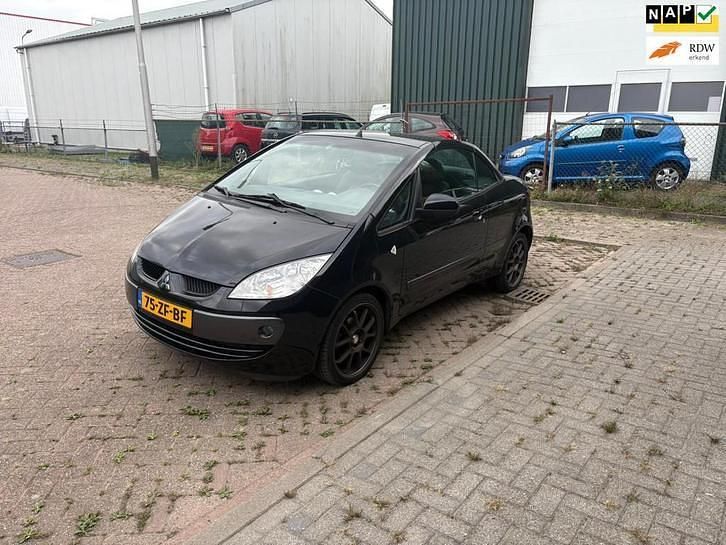Zwart Gebruikt 2008 Mitsubishi Colt Edition Cabriolet | € 3.950 (Iets duurder) - Afbeelding 1/1