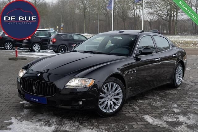 Zwart Occasion 2008 Maserati Quattroporte GT Sedan | € 34.911 - Afbeelding 1/4