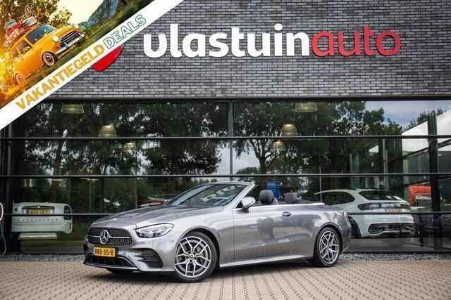 Grijs, metallic lak Gebruikt 2023 Mercedes E200 AMG line Cabriolet | € 64.950 (Super prijs) - Afbeelding 1/4