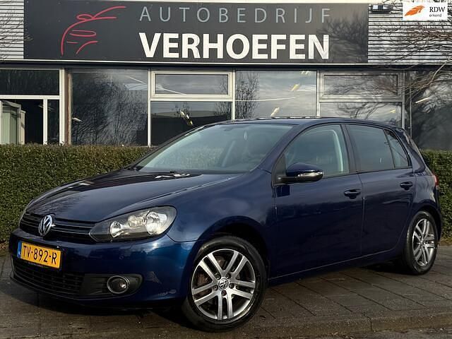 Blauw Occasion 2010 VW Golf VI Comfortline Hatchback | € 5.950 (Eerlijke prijs) - Afbeelding 1/4