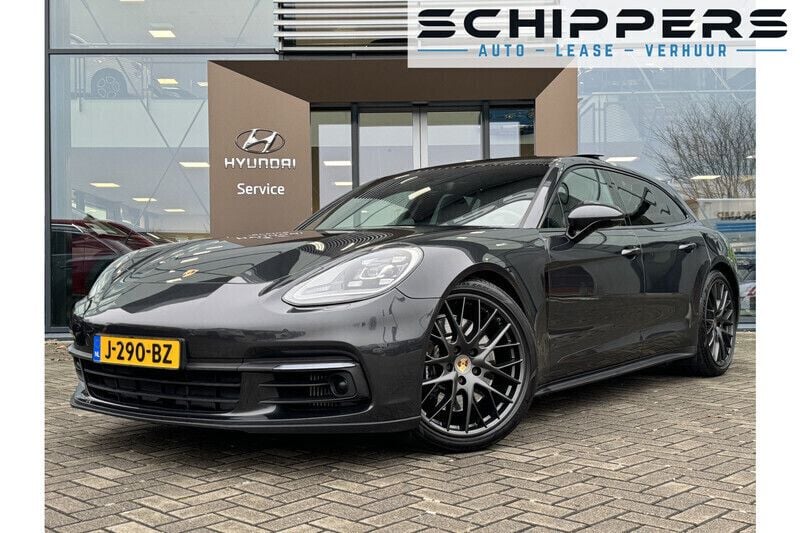 Grijs Gebruikt 2018 Porsche Panamera S E-Hybrid Sport Turismo Sedan | € 58.900 (Super prijs) - Afbeelding 1/4