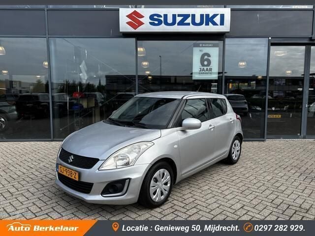 Grijs Gebruikt 2015 Suzuki Swift Comfort Hatchback | € 8.945 (Eerlijke prijs) - Afbeelding 1/4