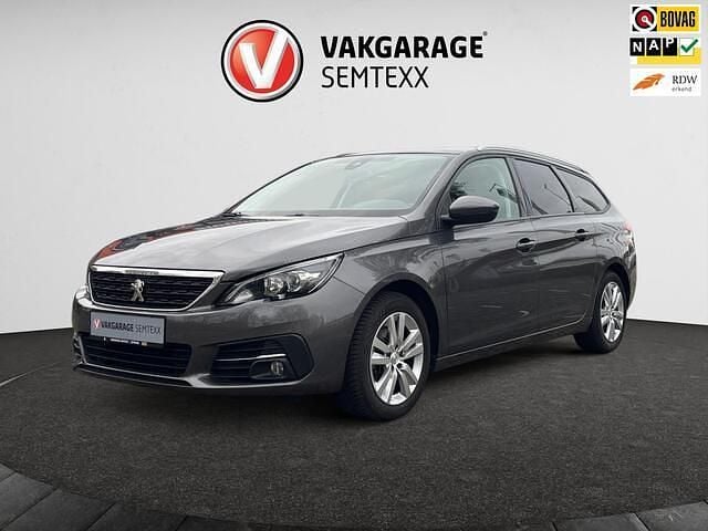 Grijs Gebruikt 2019 Peugeot 308 SW Stationwagen | € 10.850 (Super prijs) - Afbeelding 1/4