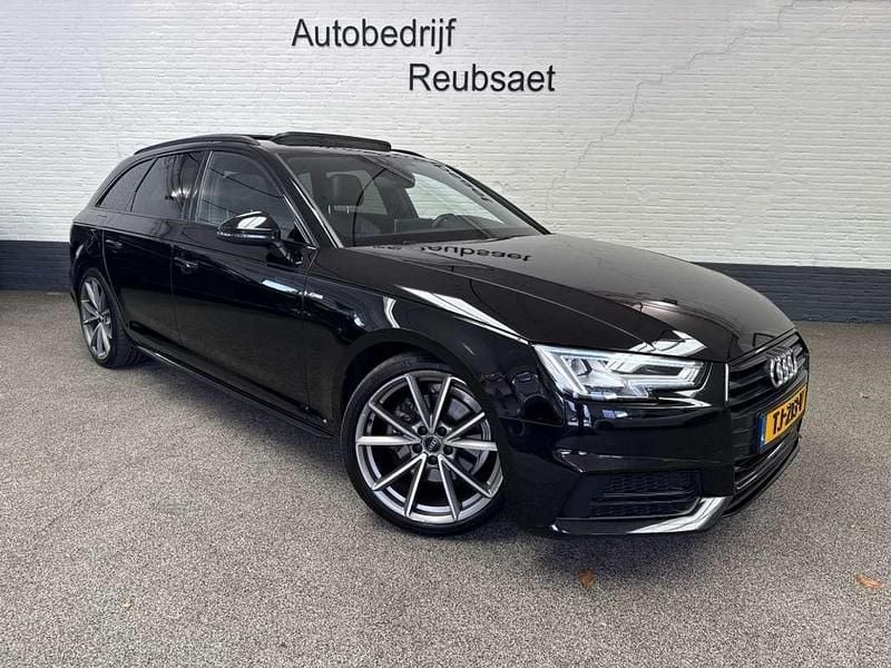 Occasion Audi A4 Black Edition 190 PK (139 kW) 2018 Zwart, metallic lak Stationwagen