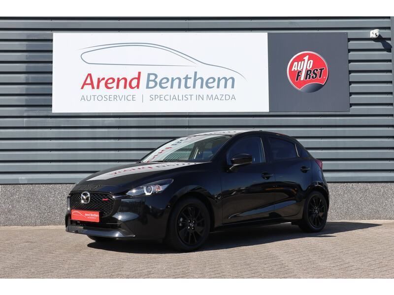 Zwart Gebruikt 2023 Mazda 2 Homura-Line Hatchback | € 21.950 (Iets duurder) - Afbeelding 1/4