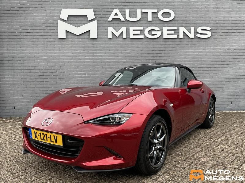 Rood Gebruikt 2021 Mazda MX5 Cabriolet | € 30.900 (Eerlijke prijs) - Afbeelding 1/4