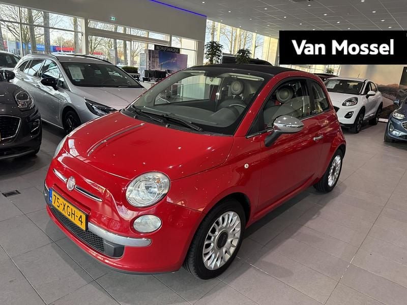 Rood Occasion 2012 Fiat 500C Easy Cabriolet | € 6.845 (Goede deal) - Afbeelding 1/4
