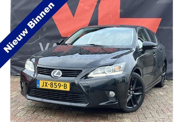 Zwart Gebruikt 2016 Lexus CT200h Sport Line Hatchback | € 15.900 (Eerlijke prijs) - Afbeelding 1/4