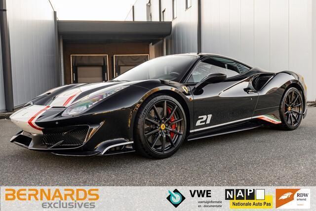 Zwart Gebruikt 2019 Ferrari 488 Coupé | € 799.950 - Afbeelding 1/4