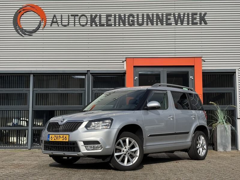 Grijs Gebruikt 2014 Skoda Yeti Ambition SUV | € 13.850 (Eerlijke prijs) - Afbeelding 1/4