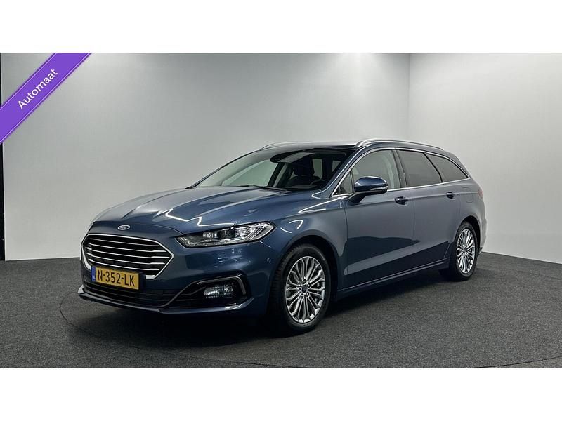 Blauw Gebruikt 2021 Ford Mondeo Titanium Stationwagen | € 22.000 (Eerlijke prijs) - Afbeelding 1/4