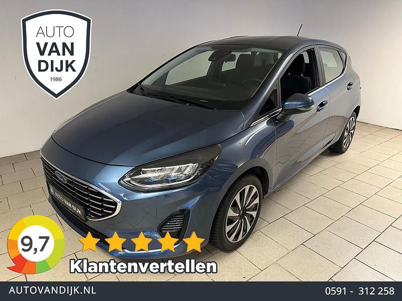 Occasion Ford Fiesta Titanium 2023 Blauw Hatchback