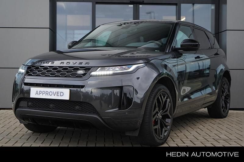 Carpathian grey (donker grijs)ebony zwart leder Gebruikt 2021 Land Rover Range Rover evoque R-Dynamic SUV | € 42.895 (Eerlijke prijs) - Afbeelding 1/4