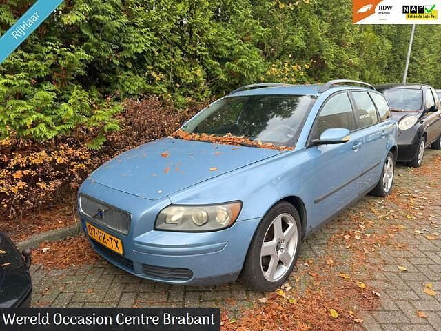 Blauw Gebruikt 2004 Volvo V50 Momentum Stationwagen | € 2.995 - Afbeelding 1/4