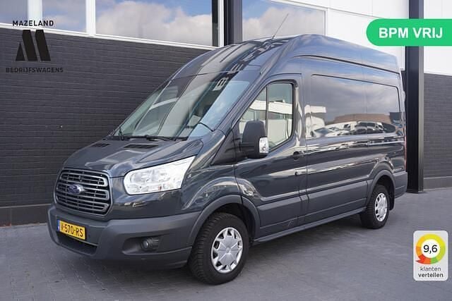 Grijs Gebruikt 2018 Ford Transit Van | € 14.950 (Eerlijke prijs) - Afbeelding 1/3