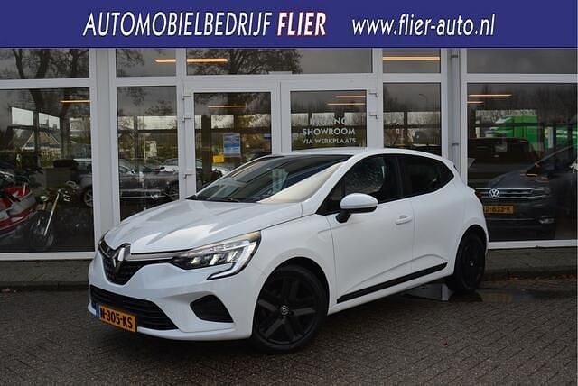 Wit Gebruikt 2021 Renault Clio V Zen Hatchback | € 11.950 (Super prijs) - Afbeelding 1/4