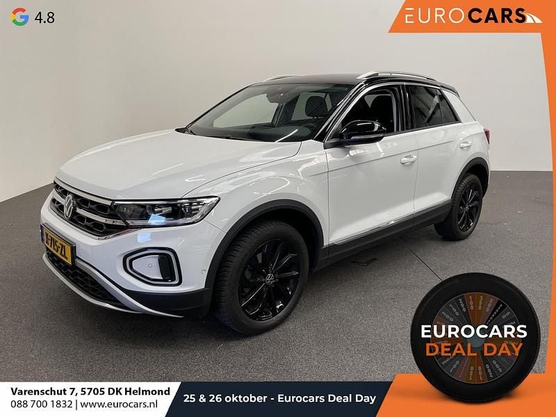 Wit Gebruikt 2023 VW T-Roc Style SUV | € 28.840 (Goede deal) - Afbeelding 1/4
