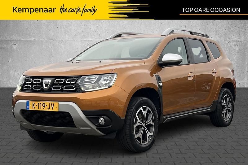 Oranje Gebruikt 2021 Dacia Duster Prestige SUV | € 14.950 (Eerlijke prijs) - Afbeelding 1/4