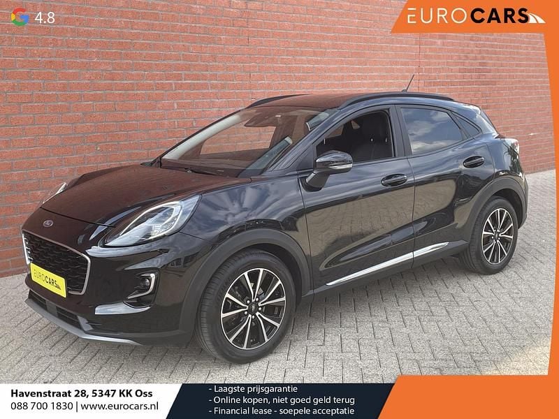 Zwart Occasion 2024 Ford Puma Titanium SUV | € 15.740 (Super prijs) - Afbeelding 1/4