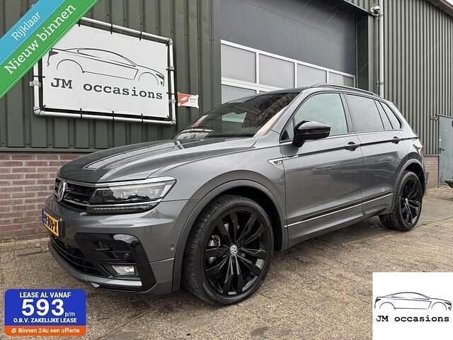Grijs Gebruikt 2019 VW Tiguan R-line SUV | € 36.995 (Duur) - Afbeelding 1/4