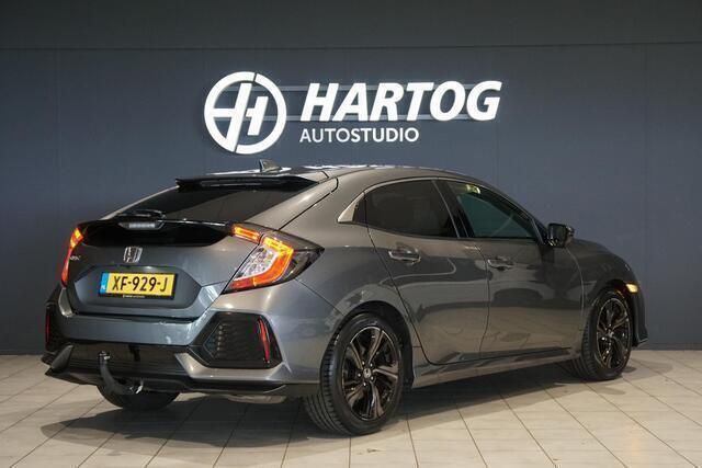 Occasion Honda Civic Elegance Plus 127 PK (93 kW) 2018 Grijs Hatchback