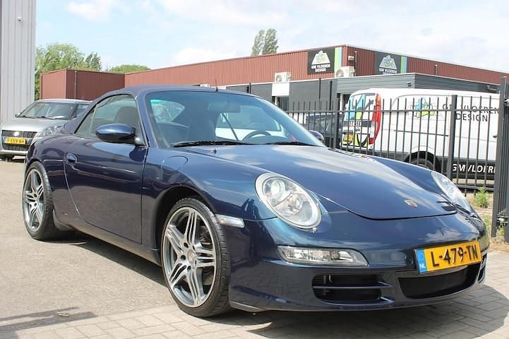 Occasion Porsche 911 Carrera 4 Cabriolet 2000 Blauw (metallic) Cabriolet