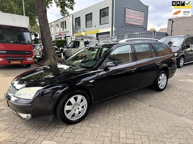 Zwart Gebruikt 2007 Ford Mondeo Platinum Stationwagen | € 1.500 (Super prijs) - Afbeelding 1/4