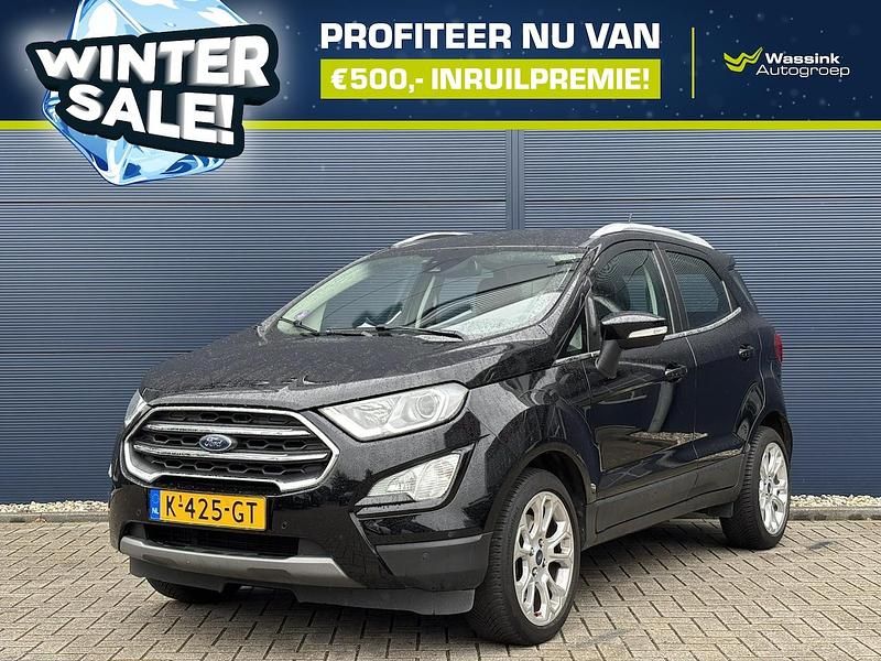 Zwart Occasion 2020 Ford Ecosport Titanium SUV | € 14.450 (Eerlijke prijs) - Afbeelding 1/3