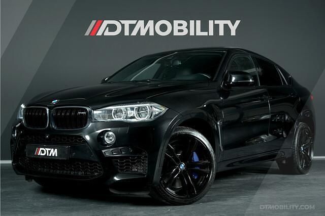 Zwart (metallic) Gebruikt 2019 BMW X6 M Comfort Edition SUV | € 61.950 - Afbeelding 1/4
