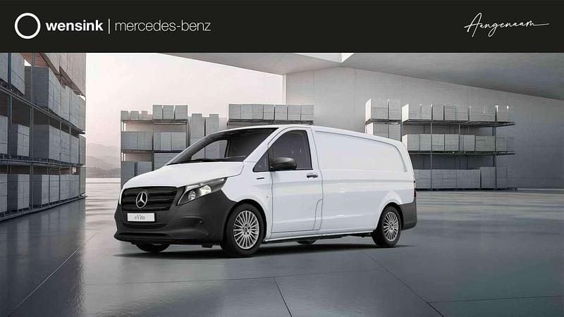 Wit Nieuw 2025 Mercedes e-Vito Van | € 39.672 (Super prijs) - Afbeelding 1/4