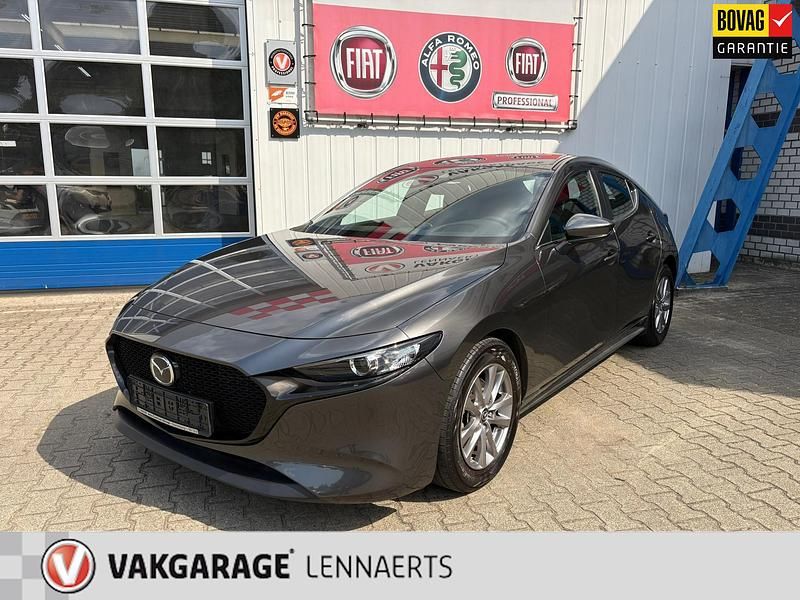 Grijs Occasion 2019 Mazda 3 Hatchback | € 18.245 (Eerlijke prijs) - Afbeelding 1/4