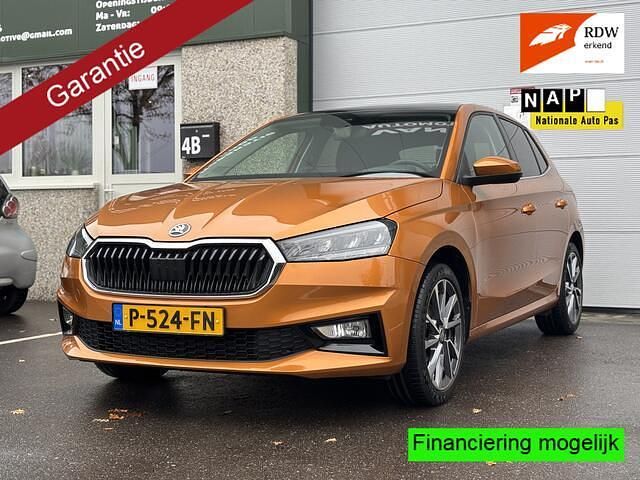 Oranje Occasion 2022 Skoda Fabia Business Line Hatchback | € 16.450 (Eerlijke prijs) - Afbeelding 1/4