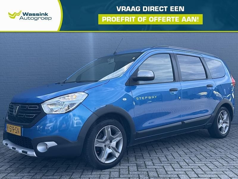 Blauw Gebruikt 2021 Dacia Lodgy Stepway MPV | € 16.940 (Eerlijke prijs) - Afbeelding 1/4