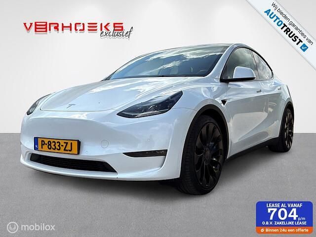 Wit Gebruikt 2022 Tesla Model Y Performance SUV | € 43.950 (Duur) - Afbeelding 1/4