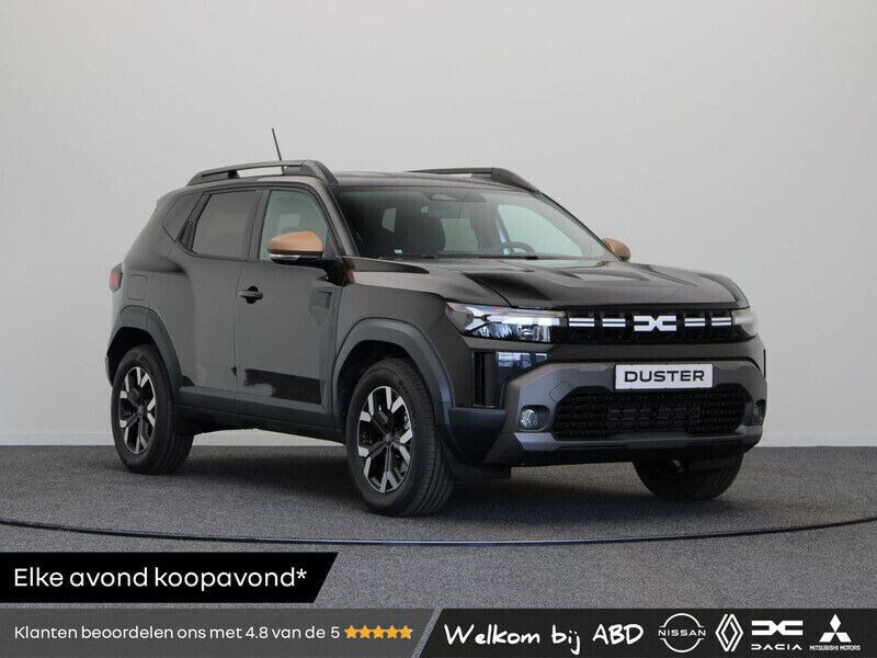 Zwart Nieuw 2025 Dacia Duster Extreme SUV | € 36.945 (Eerlijke prijs) - Afbeelding 1/3