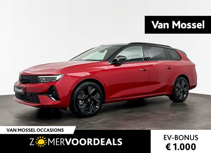 Rood Gebruikt 2024 Opel Astra Stationwagen | € 32.400 (Eerlijke prijs) - Afbeelding 1/4