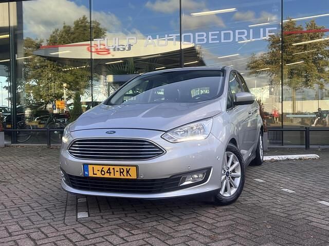 Grijs Gebruikt 2017 Ford C-MAX Titanium MPV | € 15.990 (Eerlijke prijs) - Afbeelding 1/4