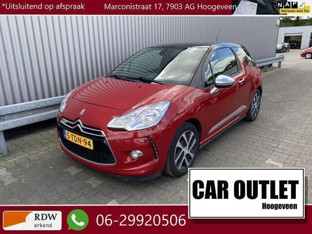 Rood Gebruikt 2014 Citroën DS3 So Chic Hatchback | € 5.650 (Eerlijke prijs) - Afbeelding 1/4