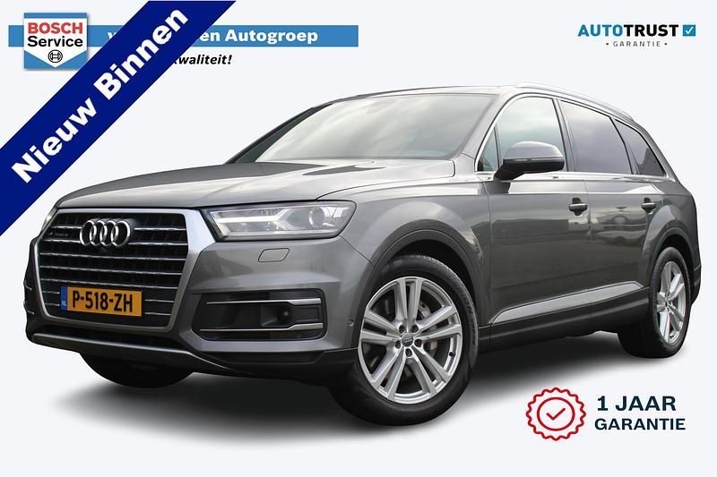 Grijs (metallic) Gebruikt 2016 Audi Q7 Proline SUV | € 28.880 (Super prijs) - Afbeelding 1/4
