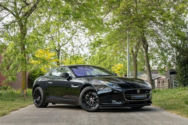 Zwart Gebruikt 2018 Jaguar F-Type R-Dynamic Coupé | € 37.995 - Afbeelding 1/4