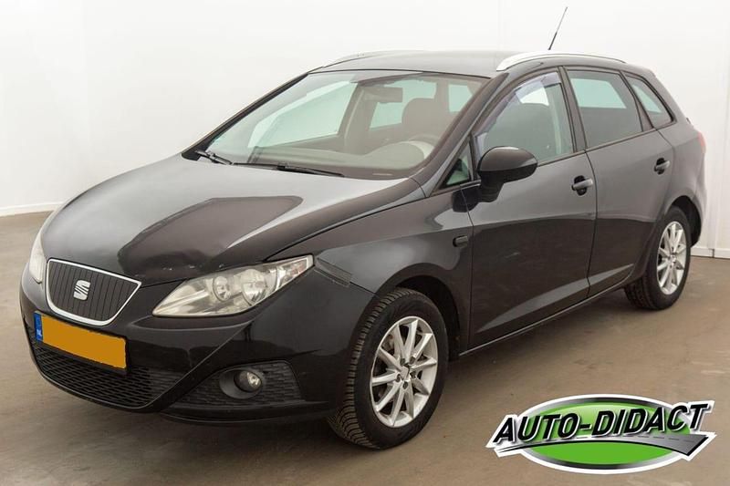 Zwart Gebruikt 2011 Seat Ibiza ST Copa Stationwagen | € 1.050 (Super prijs) - Afbeelding 1/4