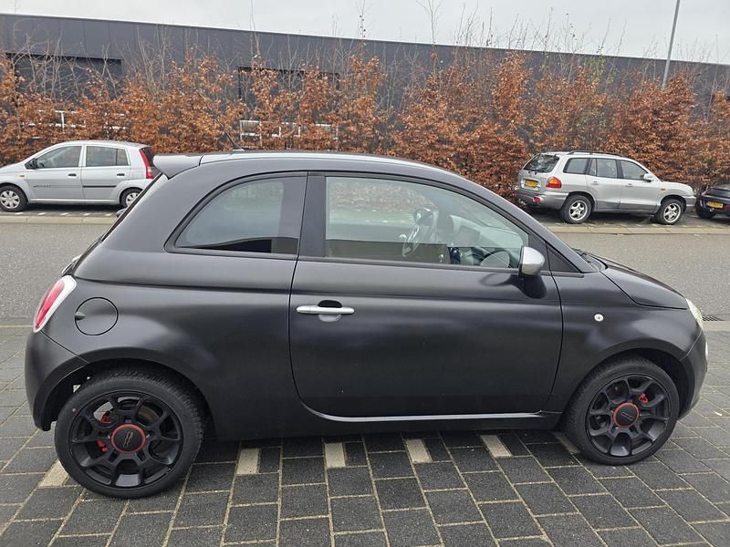 Occasion Fiat 500 Sport 101 PK (74 kW) 2011 Zwart Hatchback