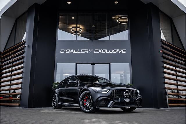 Zwart (metallic) Gebruikt 2020 Mercedes AMG GT 4-Door Coupe Premium Plus Coupé | € 71.995 - Afbeelding 1/4