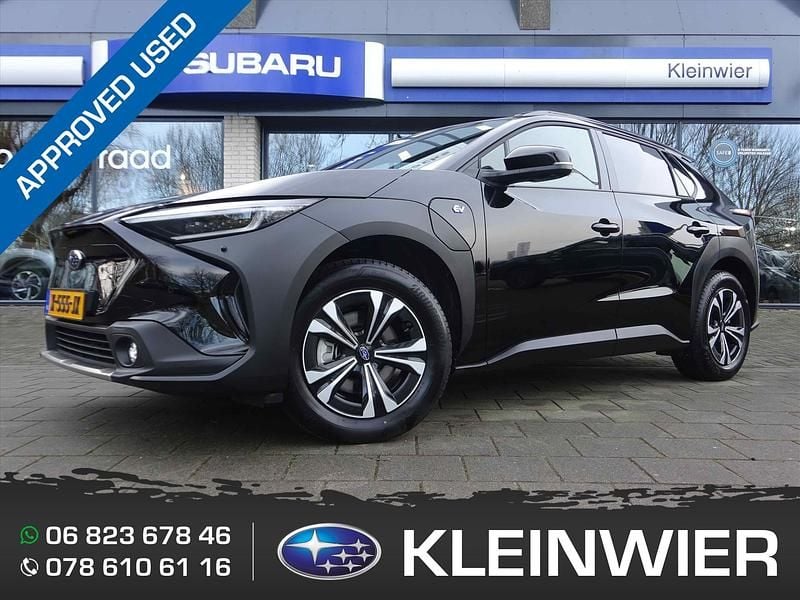 Zwart Gebruikt 2023 Subaru Solterra SUV | € 30.999 (Goede deal) - Afbeelding 1/4