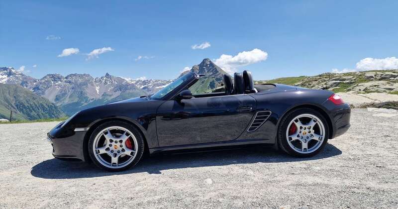 Zwart Gebruikt 2005 Porsche Boxster Cabriolet | € 18.987 (Super prijs) - Afbeelding 1/4