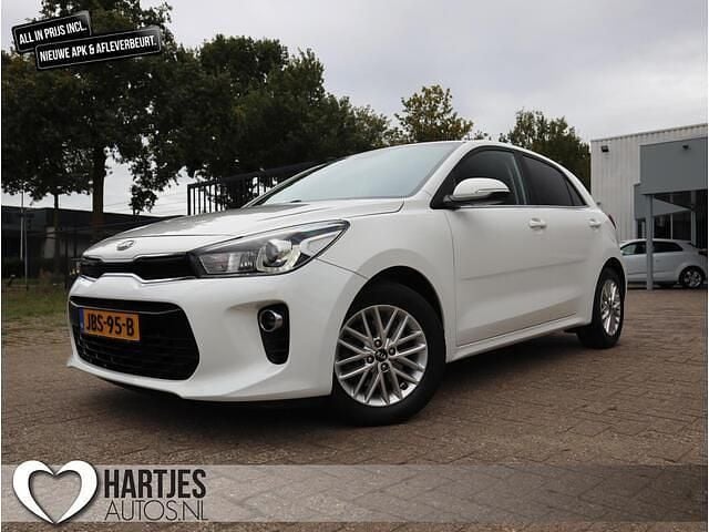 Wit Gebruikt 2018 Kia Rio Hatchback | € 10.950 (Goede deal) - Afbeelding 1/4