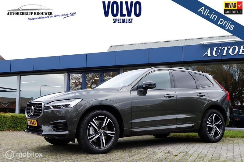 Grijs Occasion 2019 Volvo XC60 R-Design SUV | € 35.895 (Eerlijke prijs) - Afbeelding 1/4