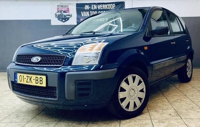 Blauw Gebruikt 2008 Ford Fusion Cool & Sound Edition MPV | € 1.200 (Super prijs) - Afbeelding 1/4