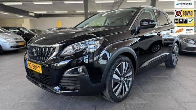 Zwart Gebruikt 2017 Peugeot 3008 SUV | € 11.950 (Eerlijke prijs) - Afbeelding 1/4