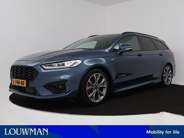 Blauw Gebruikt 2021 Ford Mondeo ST-Line Stationwagen | € 21.950 (Eerlijke prijs) - Afbeelding 1/4